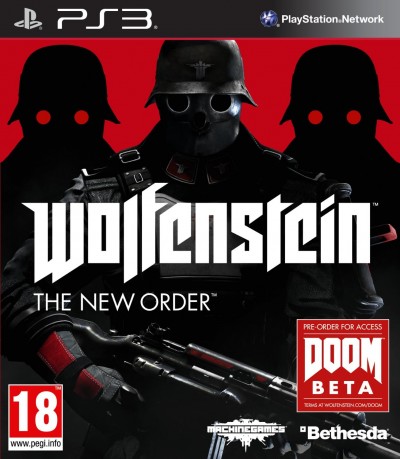 Wolfenstein: The New Order (PS3) - okladka