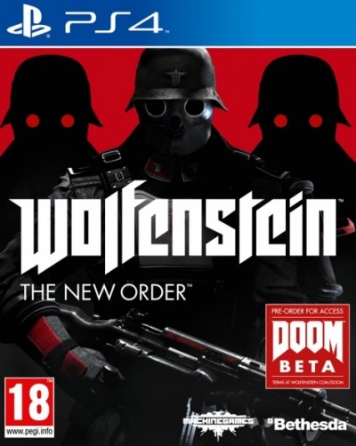 Wolfenstein: The New Order (PS4) - okladka