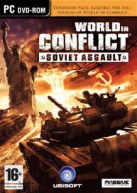 World in Conflict: Soviet Assault (PC) - okladka