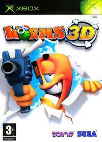 Worms 3D (XBOX) - okladka