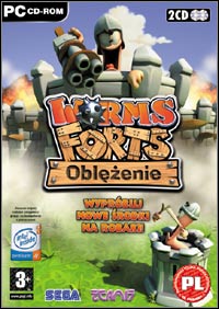 Worms Forts: Oblenie (PC) - okladka