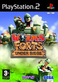 Worms Forts: Oblenie (PS2) - okladka