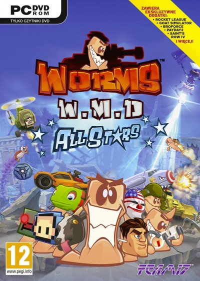 Worms W.M.D (PC) - okladka