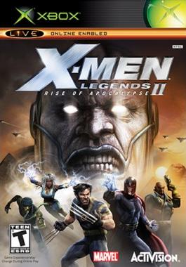 X-Men Legends II: Rise Of Apocalypse (XBOX) - okladka