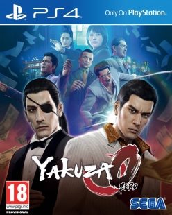 Yakuza 0 (PS4) - okladka
