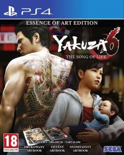 Yakuza 6: The Song of Life (PS4) - okladka