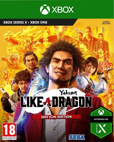 Yakuza: Like a Dragon (Xbox X/S) - okladka