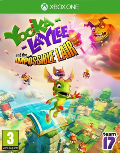 Yooka-Laylee i Niezdobyta Forteca (Xbox One) - okladka