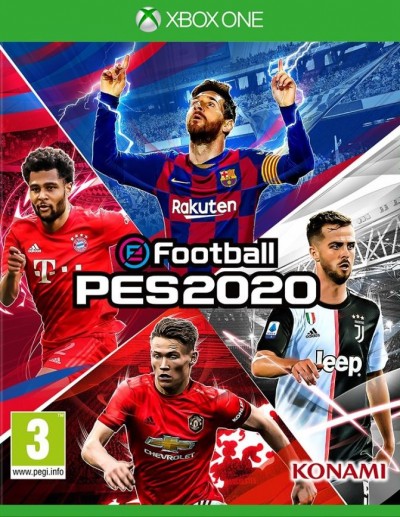 eFootball PES 2020 (Xbox One) - okladka