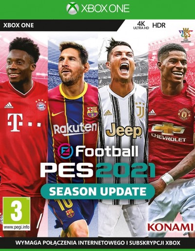 eFootball PES 2021 Season Update (Xbox One) - okladka